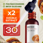 Herbalson Reishi mushroom double liquid extract 30 ml bottle