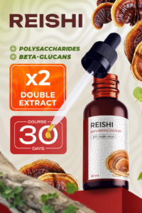 Duplo extrato de reishi 30 ml