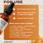 Directions for use of Cordyceps Militaris liquid extract
