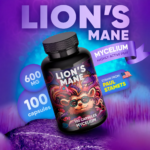 Herbalson Lion's Mane mycelium capsules, 100 capsules, 600 mg