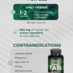 Turkey Tail capsules dosage and recommendations for use