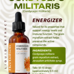 Cordyceps Militaris double liquid extract 30 ml product information