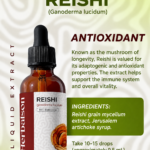 Reishi double liquid extract 30 ml product information