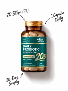 Daily Probiotic 20 Billion CFU Capsules
