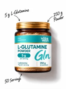 L-glutamina en polvo 250 g