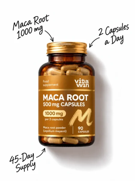 Maca Root 500 mg Capsules