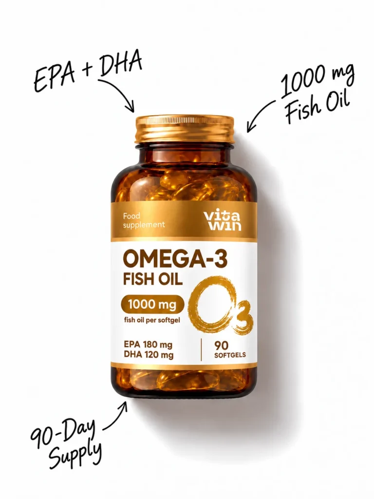Omega-3 Fish Oil 1000 mg Softgels