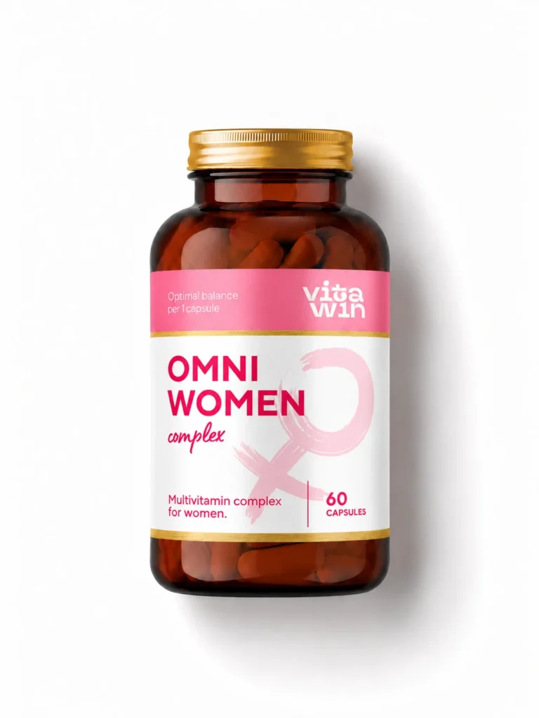 Omni Women complex, multivitamin for women, 60 capsules