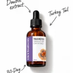 Turkey Tail (Trametes versicolor) mushroom double extract tincture 30 ml, Herbalson