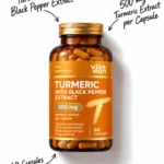Turmeric with Black Pepper Extract Capsules