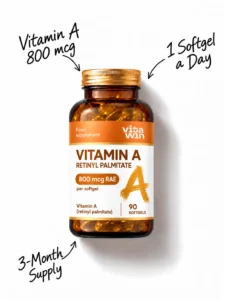 Vitamin A 800 mcg Softgels