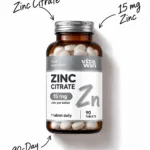 Zinc citrate 15 mg tablets bottle, 90 tablets