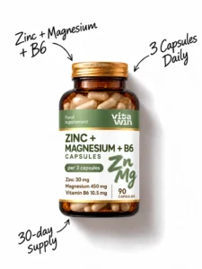 Zinc + Magnesium + B6 Capsules